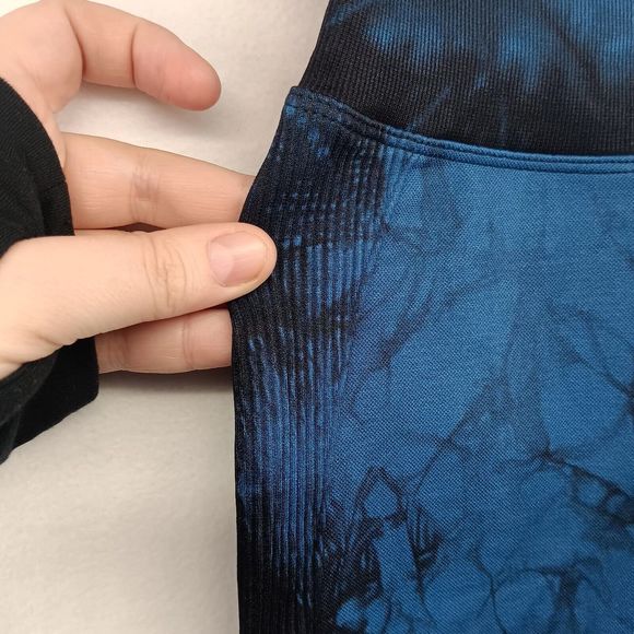 NWT & Bag Halara High Waisted Ruched Butt Lifting Tie Dye Yoga Leggings Size XS - Picture 12 of 16